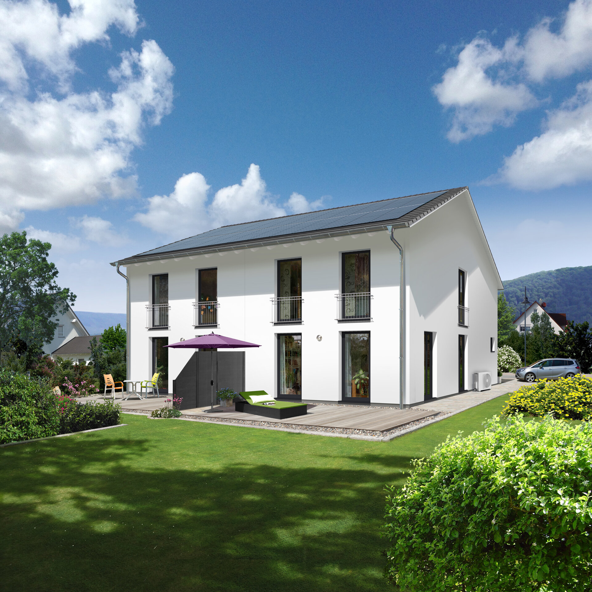 Doppelhaus-Aura-125-Garten-Elegance-Photovoltaik-Waermepumpe-Sonderausstattung