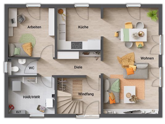 Grundriss-Einfamilienhaus-Bodensee-129-Erdgeschoss-Carport