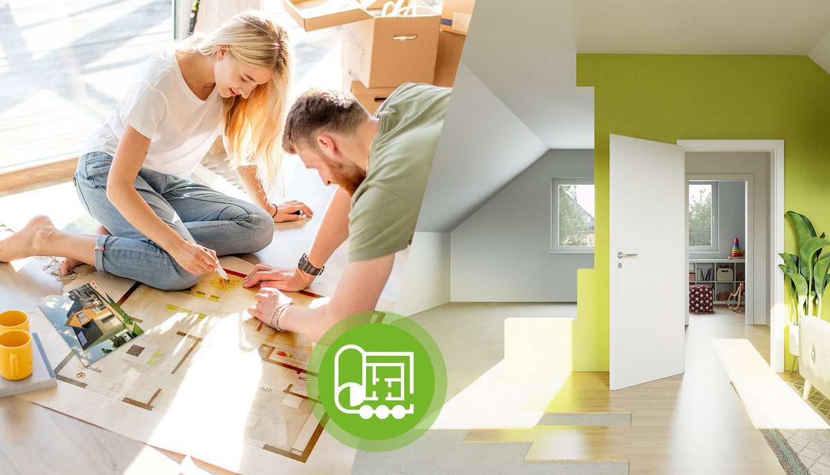 Architektonischer Grundriss als Beispiel für visuelle Strukturierung komplexer Projekte zur besseren Planung und Teamkommunikation